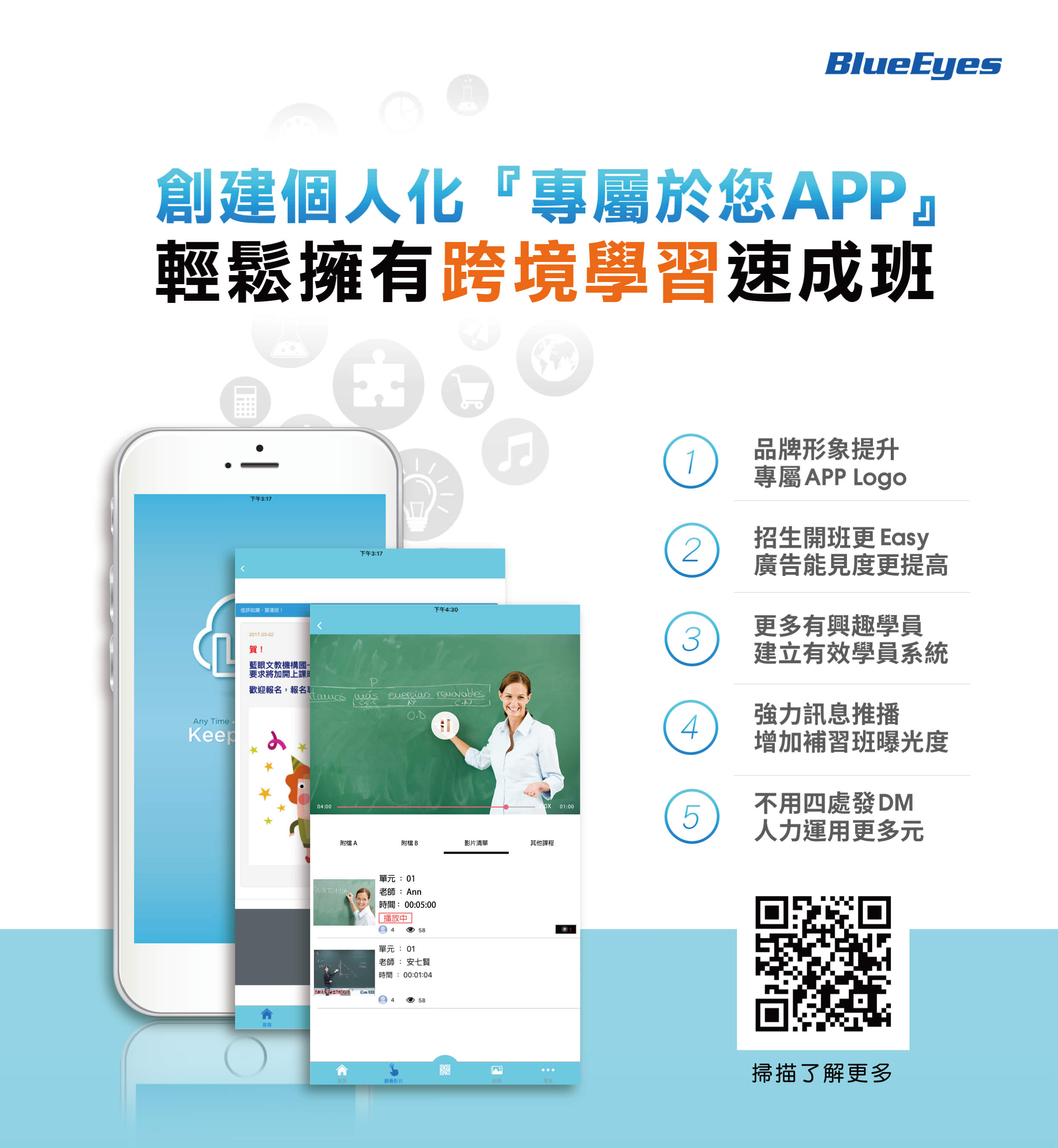 Dedicated iOS app for the LOL online learning platform